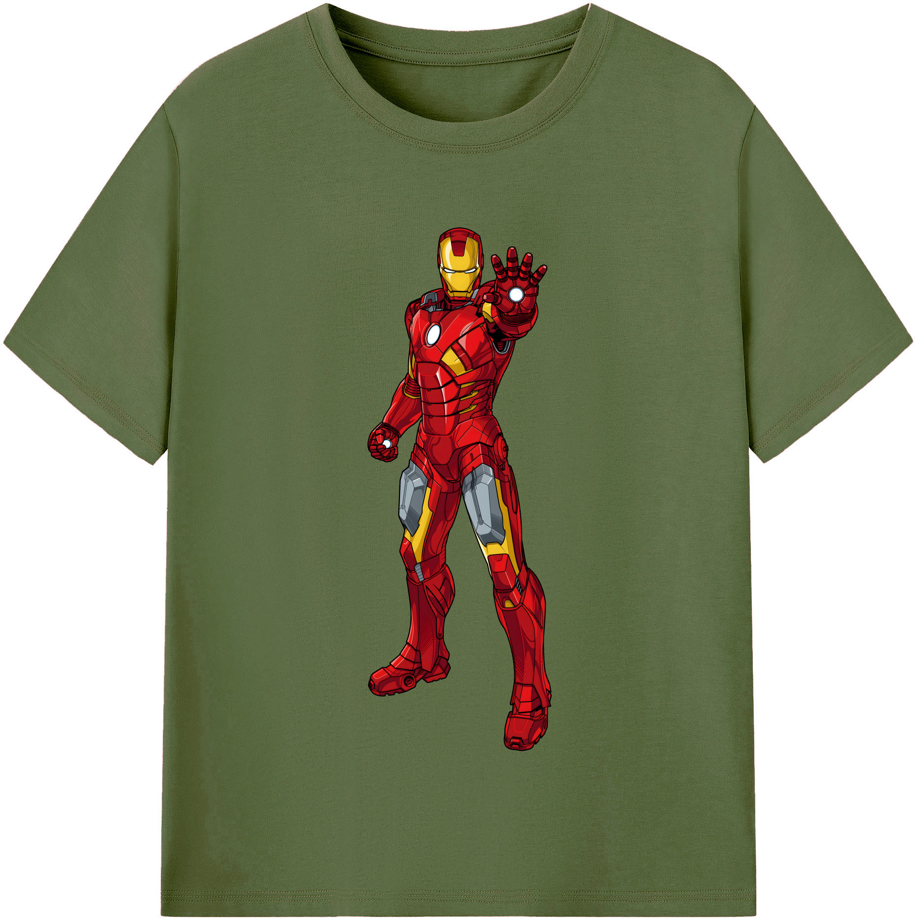 （画像用） アベンジャーズ The Avengers 綿100％半袖Tシャツ（フロントプリント）